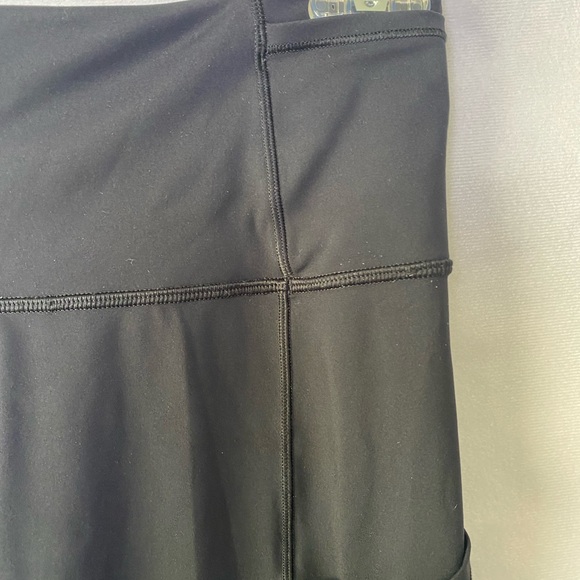 Lululemon Fast & Free Crop II *Nulux 19" BLACK Size 6 - Picture 7 of 14
